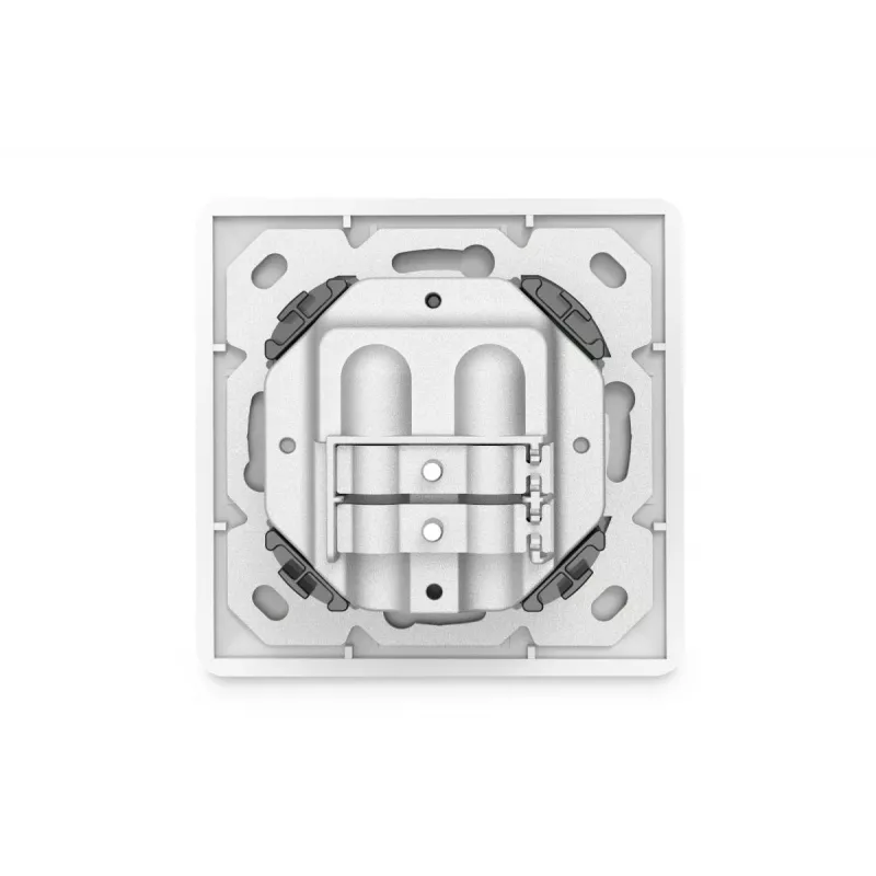DIGITUS Tomada de rede CAT6A Classe EA, blindada 2x RJ45, LSA, branco puro, encastrar, 8 direções