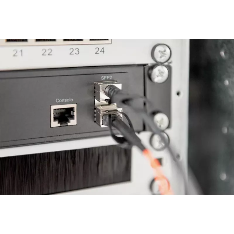 DIGITUS Cabo DAC SFP+ 10G 50cm AWG 30 Cisco, Ubiquiti, Allied Telesis, Allnet, D-Link, Edimax, Intellinet, KTI Networks