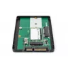 DIGITUS Caixa para HDD 2,5 inch SATA – M.2 ou mSATA SATA 3 6 Gbit/s, velocidade de escrita até 520 MB/s