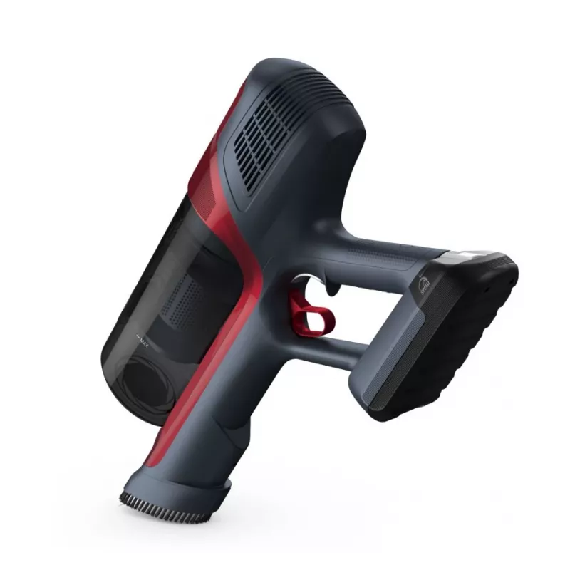Rowenta RH6878 aspirador vertical 2-em-1 a bateria a seco ciclónico sem saco 0,55 l 100 W vermelho, cinzento