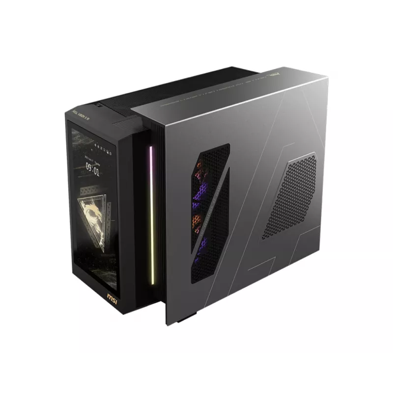 MSI MEG Vision X AI 2NVV7-009AT Intel Core Ultra 7 265K 32 GB DDR5-SDRAM 2 TB SSD NVIDIA GeForce RTX 5080 Windows 11 Home PC de secretária preto