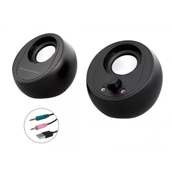 Altifalantes para computador Conceptronic BJORN 2.0 canais com Bluetooth, 10 W