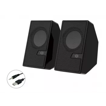 Altifalantes para computador Conceptronic BJORN 2.0 canais com Bluetooth, 6 W