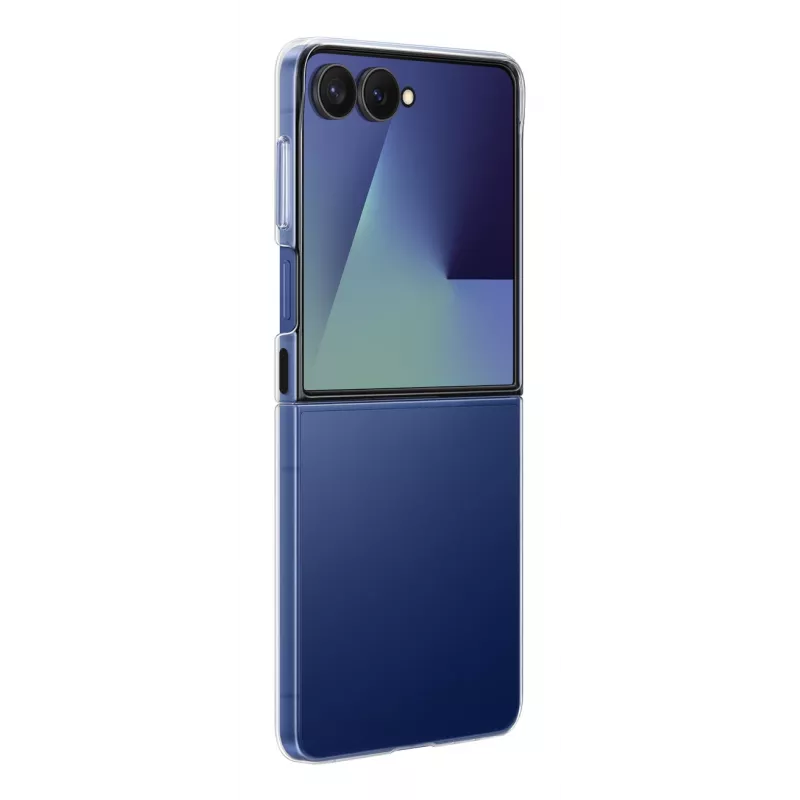 Capa transparente Samsung para Galaxy Z Flip7, capa, Samsung, Galaxy Z Flip7, 17,5 cm (6,9 polegadas), transparente