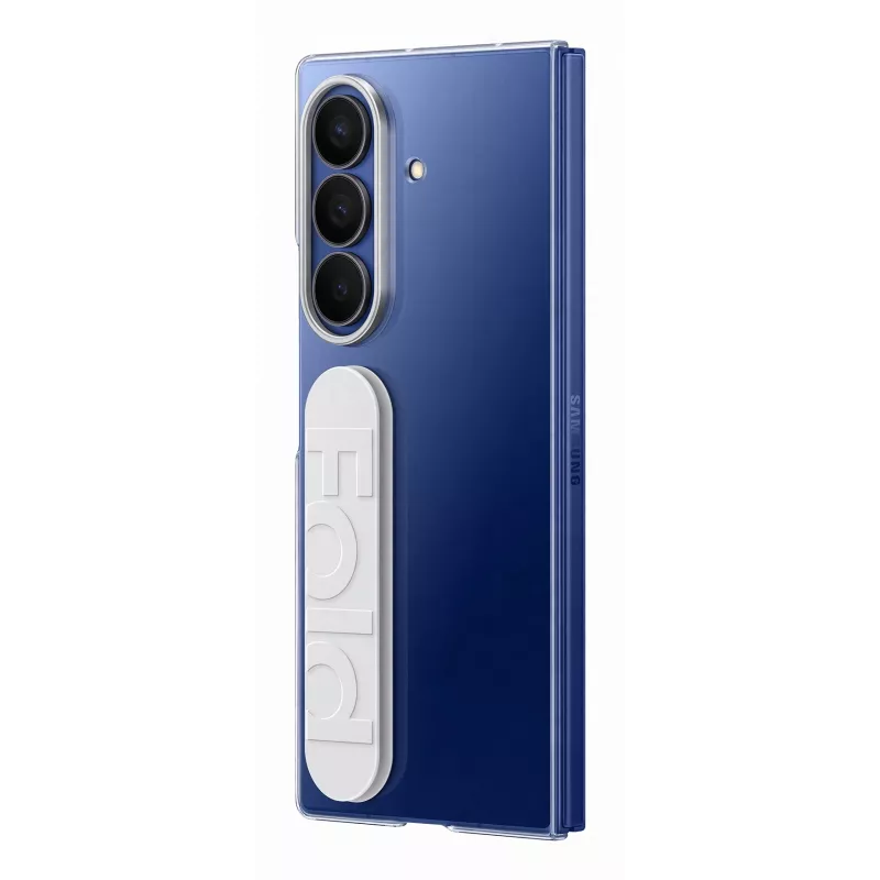 Capa protetora transparente com grip para Samsung Galaxy Fold7 da Samsung, transparente