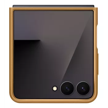 Capa de proteção Flip-Cover Samsung Flip7 Kindsuit EF-VF766PAEGWW para Galaxy Z Flip7 – Camel