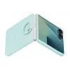 Capa com anel Samsung (silicone) para Galaxy Z Flip7, capa, Samsung, Galaxy Z Flip7, 17,5 cm (6,9 polegadas), cor menta