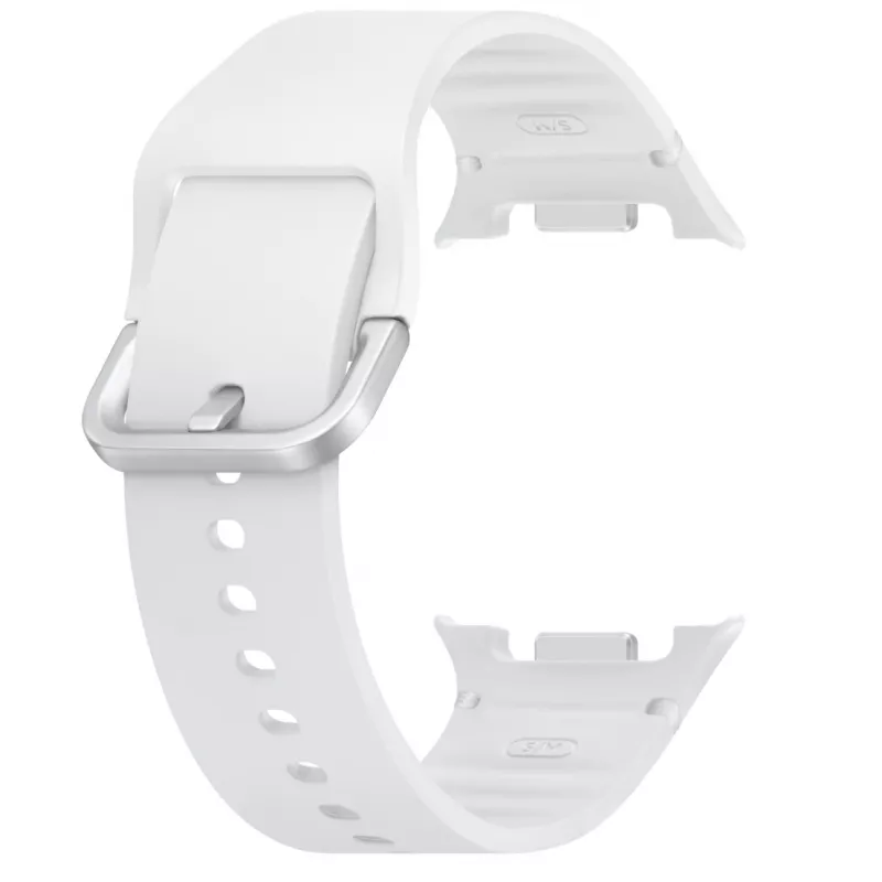 Samsung Sport Band (S/M) para Galaxy Watch8 | Watch8 Classic, bracelete, smartwatch, branco, Samsung, Galaxy Watch8 | Watch8, borracha