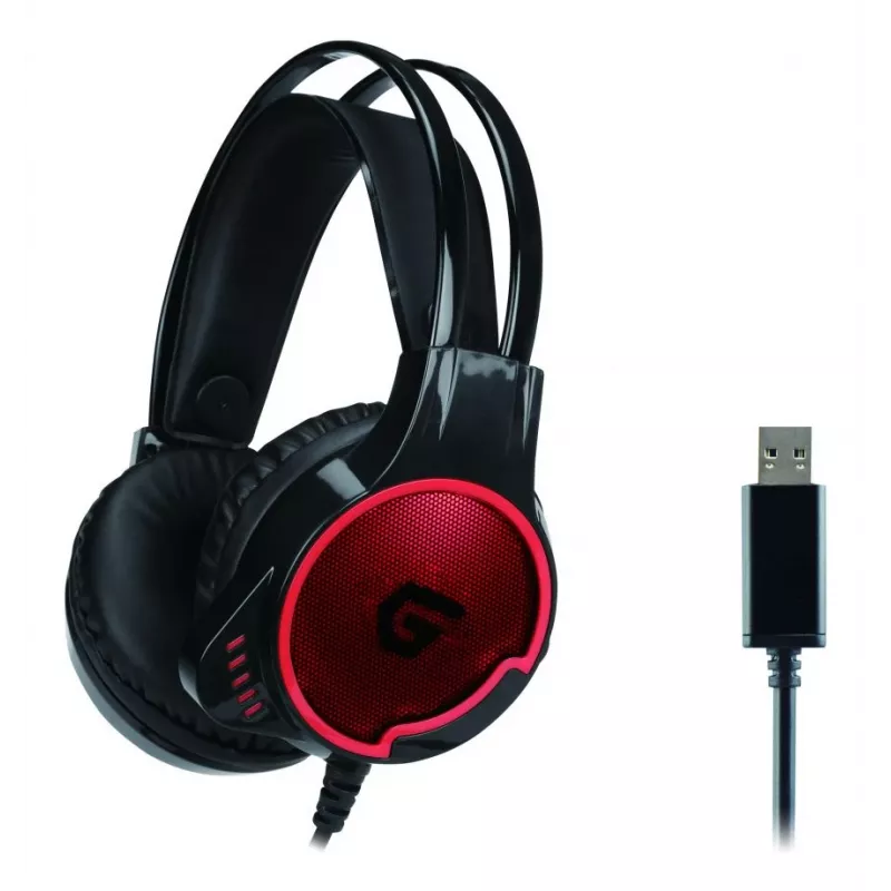 Conceptronic ATHAN U1, headset gaming USB com som surround 7.1 canais