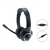 Conceptronic POLONA02B auscultadores/headset com fio arco de cabeça gaming preto