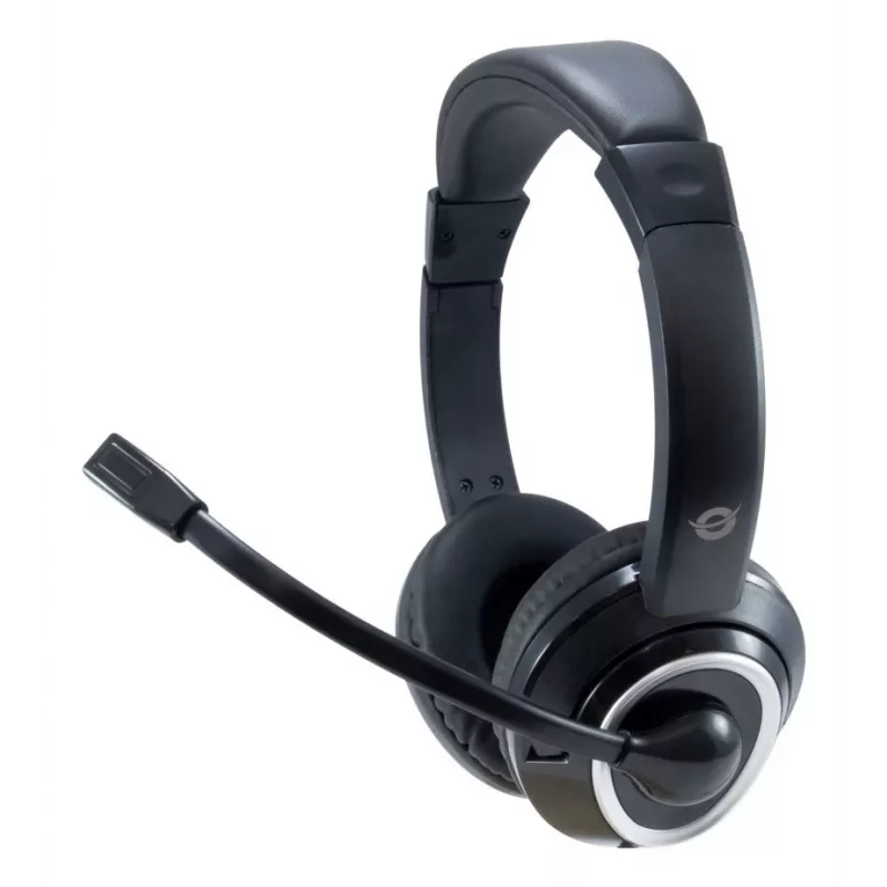 Conceptronic POLONA02B auscultadores/headset com fio arco de cabeça gaming preto