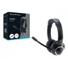 Conceptronic POLONA02BA auscultadores/headset com fio arco de cabeça gaming preto