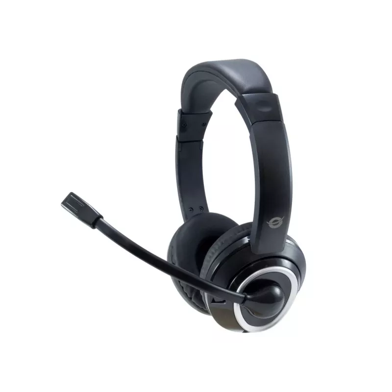 Conceptronic POLONA02BA auscultadores/headset com fio arco de cabeça gaming preto