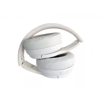 Conceptronic PARRIS03C Headset Estéreo Bluetooth, Com fios e sem fios, Música, 20 - 20000 Hz, 198,5 g, Headset, Creme