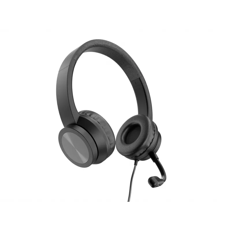 Conceptronic POLONA05B Headset Estéreo USB com microfone com cancelamento de ruído