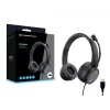 Conceptronic POLONA05B Headset Estéreo USB com microfone com cancelamento de ruído