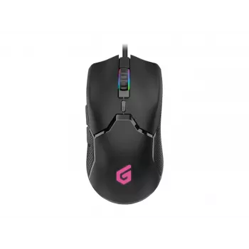 Conceptronic DJEBBEL 6D Rato Gaming, 7200 DPI, Para destros, Ótico, USB Type-A, 7200 DPI, Preto