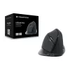 Conceptronic LORCAN ERGO Rato Bluetooth Ergonómico de 6 botões, Para destros, Design vertical, Ótico, Bluetooth, 1600 DPI, Preto