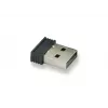 Conceptronic CLLM5BTRVWL Rato de viagem sem fios de 6 botões, para destros, ótico, RF Wireless, 1600 DPI, Preto