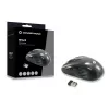 Conceptronic CLLM5BTRVWL Rato de viagem sem fios de 6 botões, para destros, ótico, RF Wireless, 1600 DPI, Preto