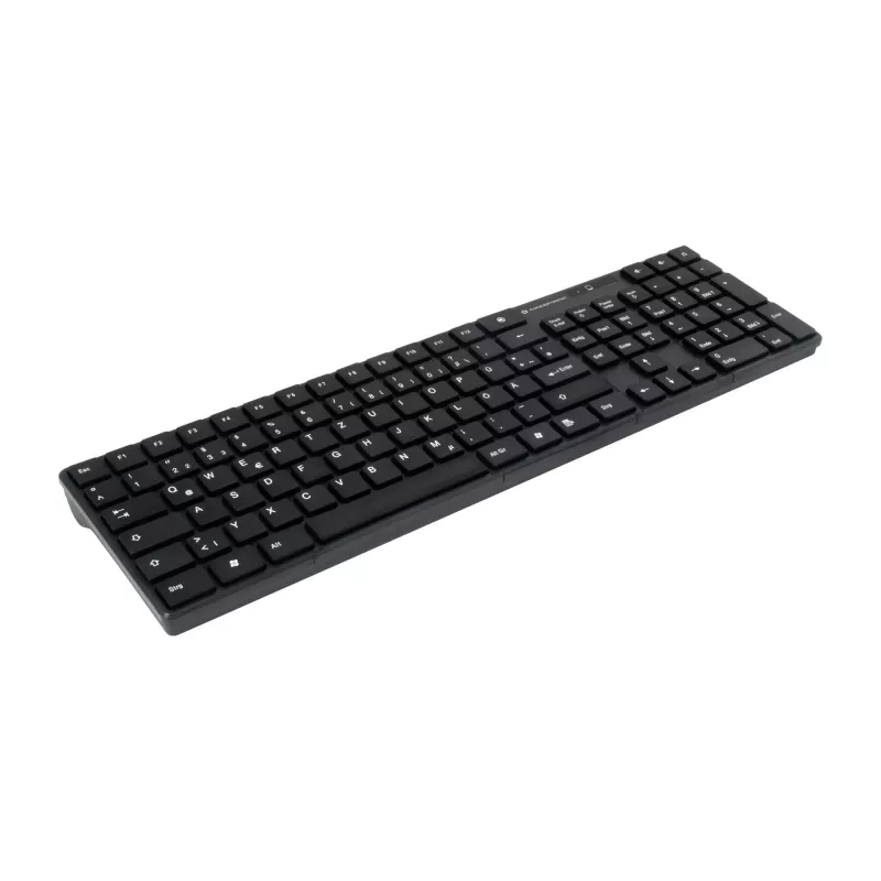 Conceptronic ORAZIO01DE Teclado e rato incluídos Casa RF Wireless QWERTZ Alemão Preto