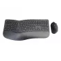 Conceptronic ORAZIO ERGO Conjunto de teclado e rato ergonómico sem fios, layout alemão