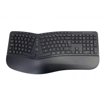 Conceptronic ORAZIO ERGO Conjunto de teclado e rato ergonómico sem fios, layout italiano