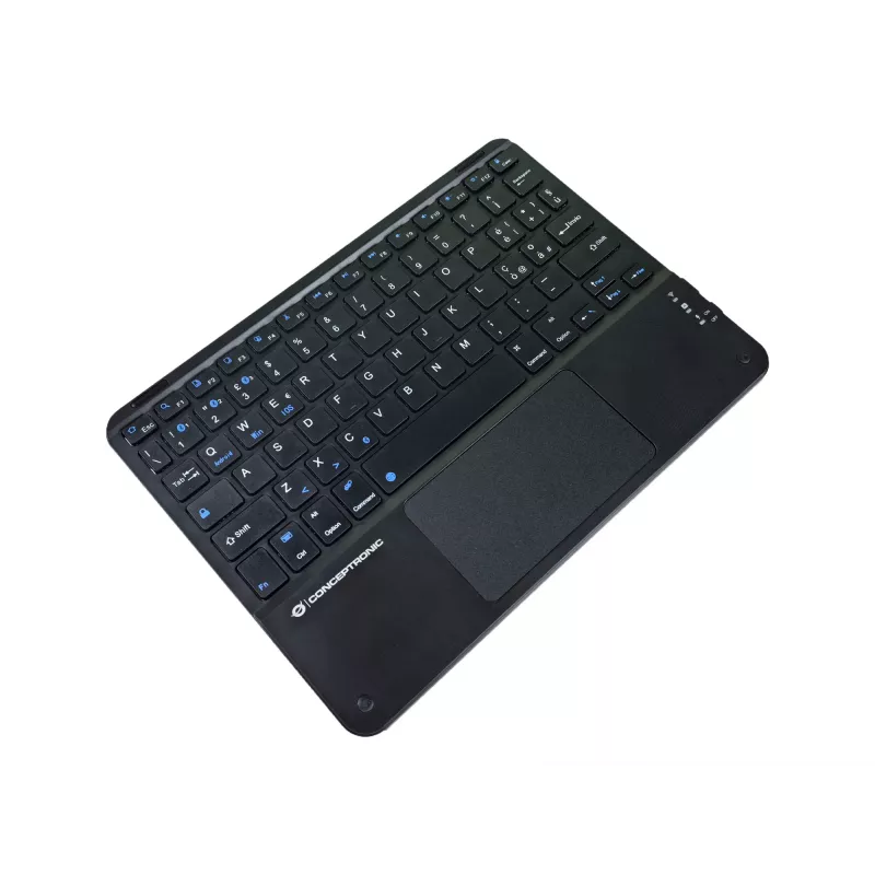 Conceptronic TOBIN01BIT Teclado Bluetooth com touchpad de 10 polegadas, QWERTY Italiano