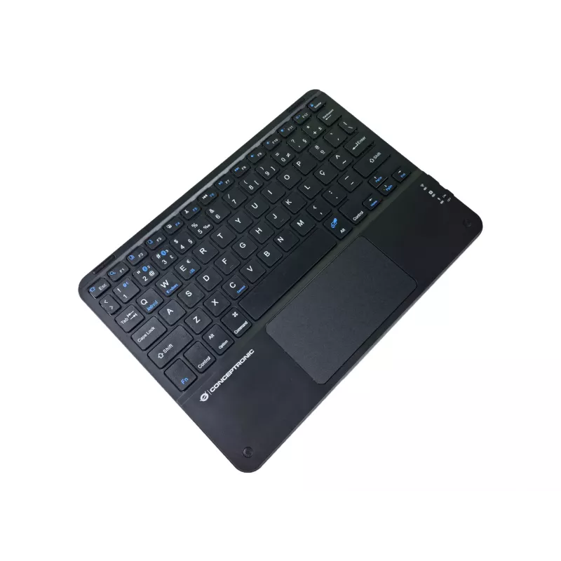 Conceptronic TOBIN01BPT Teclado Bluetooth com touchpad de 10 polegadas, QWERTY Português