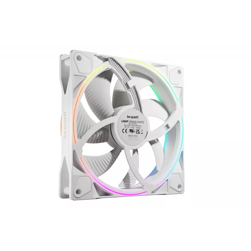 Ventoinha para caixa de computador be quiet Light Wings 140 mm PWM Reverse White 14 cm 1 unid.