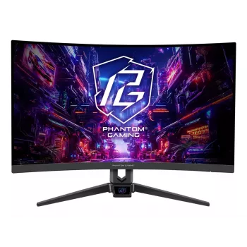 Monitor Gaming ASROCK - Pg27frs1a - 27 polegadas - 1920x1080 FHD - Curvo 280 Hz - Preto