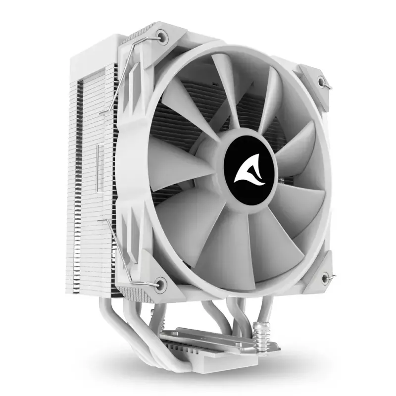 Dissipador de ar Sharkoon A40 RGB 12 cm Branco 500-1800 U/min 121,55 m³/h