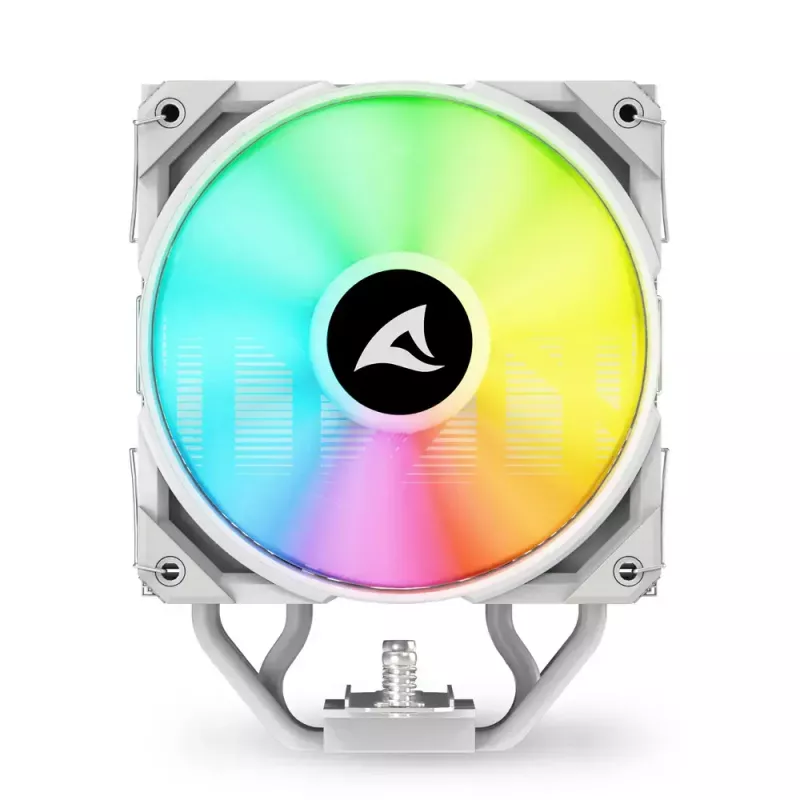 Dissipador de ar Sharkoon A40 RGB 12 cm Branco 500-1800 U/min 121,55 m³/h