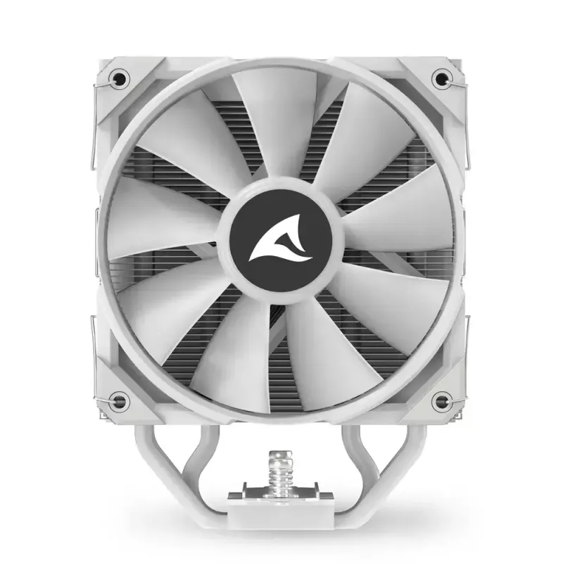 Dissipador de ar Sharkoon A40 RGB 12 cm Branco 500-1800 U/min 121,55 m³/h