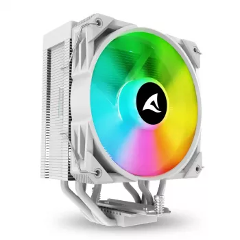 Dissipador de ar Sharkoon A40 RGB 12 cm Branco 500-1800 U/min 121,55 m³/h
