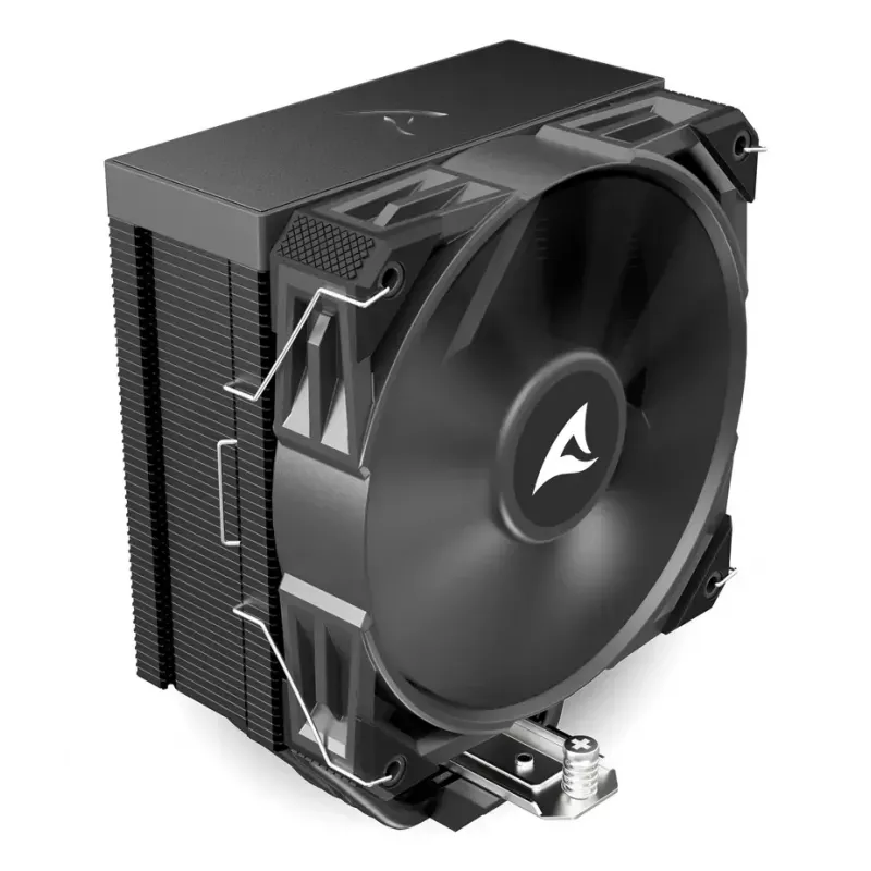 Sharkoon A50 cooler a ar, 12 cm, preto, 500–1800 RPM, 121,55 m³/h