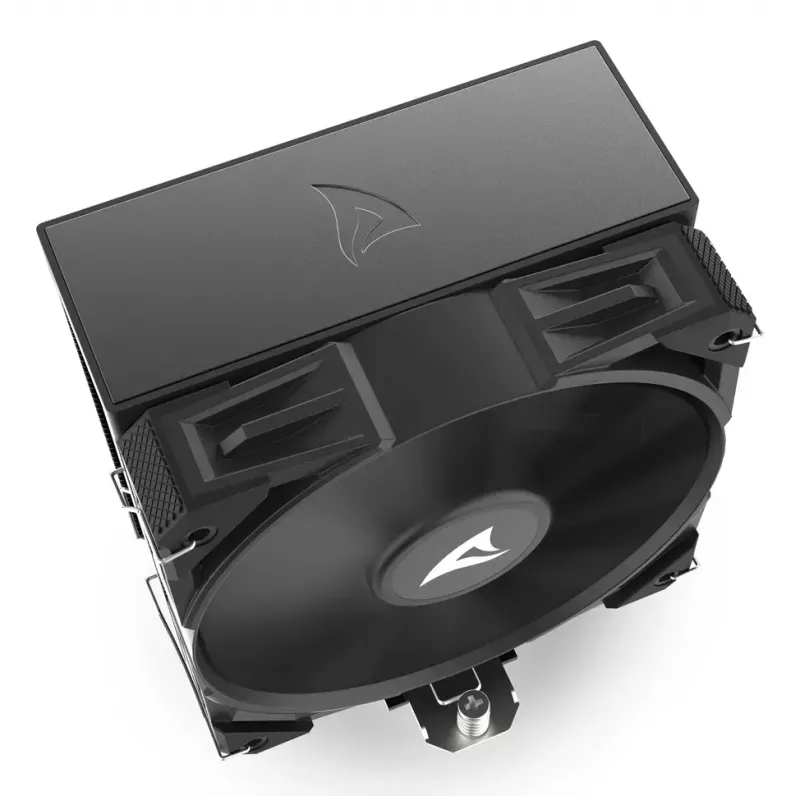 Sharkoon A50 cooler a ar, 12 cm, preto, 500–1800 RPM, 121,55 m³/h