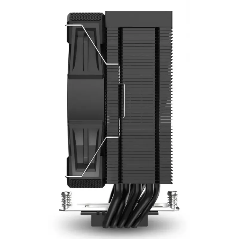 Sharkoon A50 cooler a ar, 12 cm, preto, 500–1800 RPM, 121,55 m³/h
