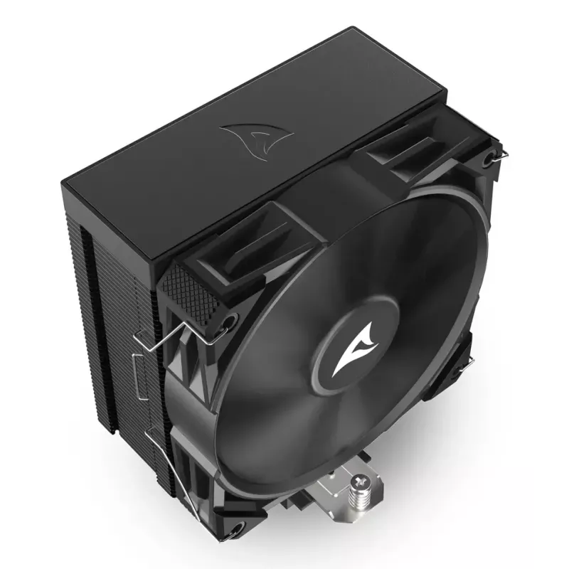 Sharkoon A50 cooler a ar, 12 cm, preto, 500–1800 RPM, 121,55 m³/h
