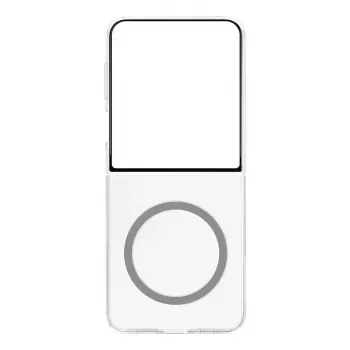 Samsung Clear Magnet capa para Galaxy Z Flip7, transparente, GP-FFF766YCATW