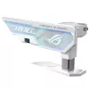 Suporte para placa gráfica ASUS ROG Herculx Universal Branco – 0,5 m de comprimento, suporta 1 GPU, iluminação multicolorida