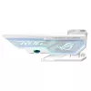 Suporte para placa gráfica ASUS ROG Herculx Universal Branco – 0,5 m de comprimento, suporta 1 GPU, iluminação multicolorida