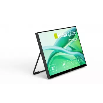 Monitor Hannspree HT220CUA 54,5 cm (21,4 polegadas) 1920 x 1080 píxeis Full HD LED Ecrã tátil Preto