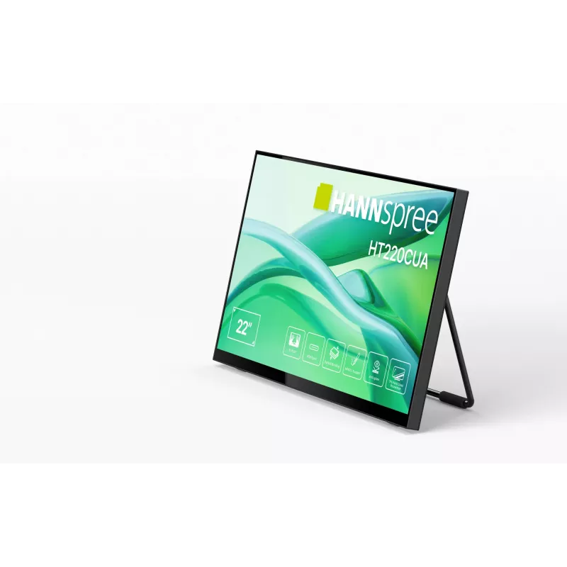 Monitor Hannspree HT220CUA 54,5 cm (21,4 polegadas) 1920 x 1080 píxeis Full HD LED Ecrã tátil Preto
