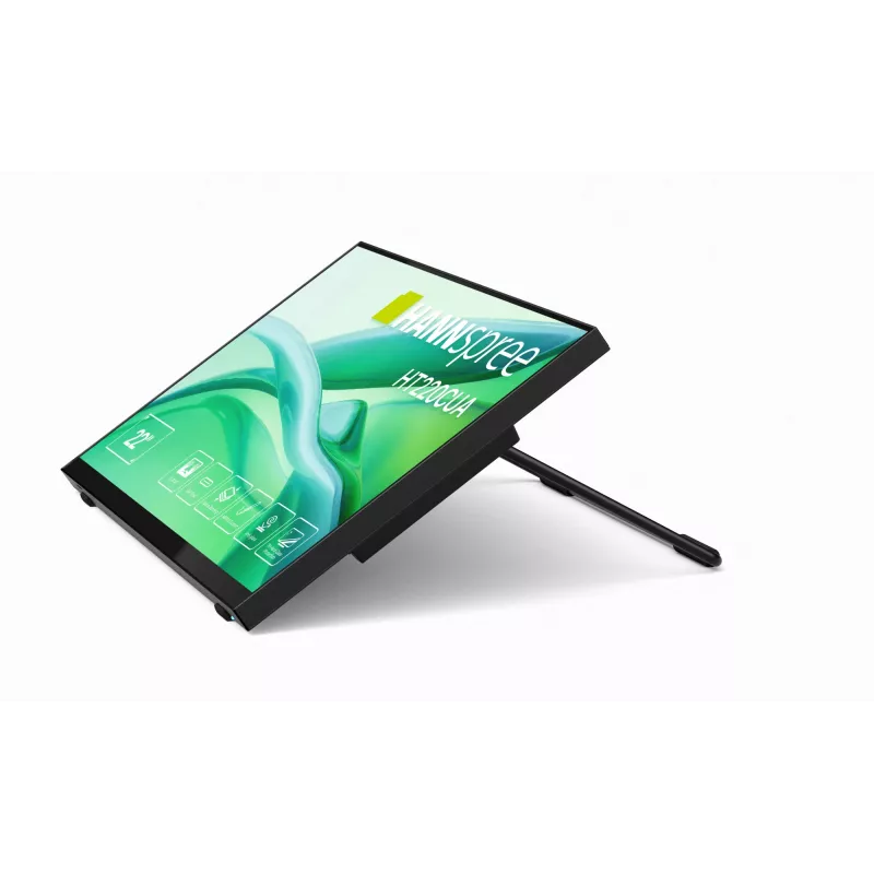 Monitor Hannspree HT220CUA 54,5 cm (21,4 polegadas) 1920 x 1080 píxeis Full HD LED Ecrã tátil Preto
