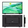 Monitor Hannspree HT240CUA 60,5 cm (23,8 polegadas) 1920 x 1080 píxeis Full HD LED Ecrã tátil Preto