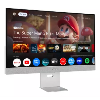 Monitor ASUS ZenScreen MS32UC 80 cm (31,5 polegadas) 3840 x 2160 píxeis 4K Ultra HD LED Cinzento, Branco