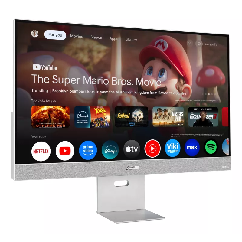 Monitor ASUS ZenScreen MS32UC 80 cm (31,5 polegadas) 3840 x 2160 píxeis 4K Ultra HD LED Cinzento, Branco