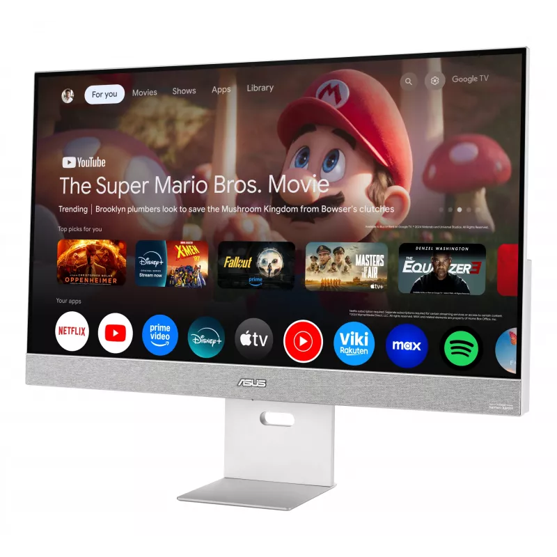 Monitor ASUS ZenScreen MS32UC 80 cm (31,5 polegadas) 3840 x 2160 píxeis 4K Ultra HD LED Cinzento, Branco