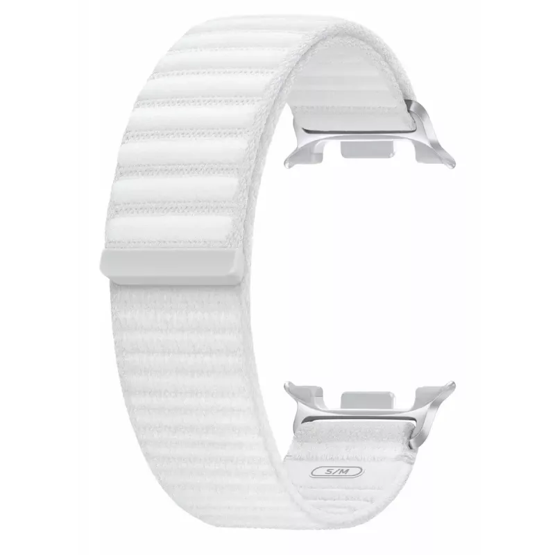 Pulseira Samsung Fabric Band S/M para Galaxy Watch8 Branco